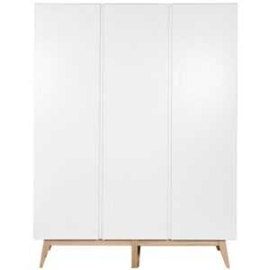 Bíle lakovaná skříň Quax Trendy 198 x 152 cm