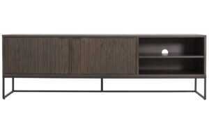 Hnědý dubový TV stolek Tenzo Bali 176 x 40 cm