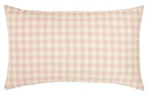 Růžový bavlněný povlak na polštář Kave Home Yanil 30 x 50 cm