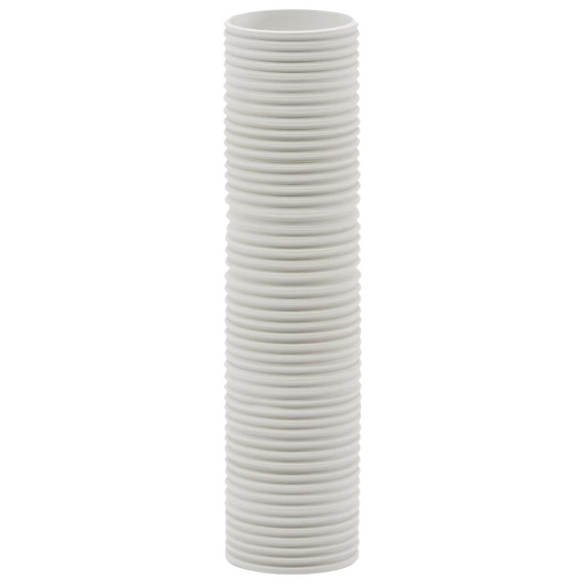 Bílá keramická váza Kave Home Sibone 40 cm