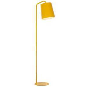 Žlutá kovová stojací lampa Nova Luce Stabile 188 cm