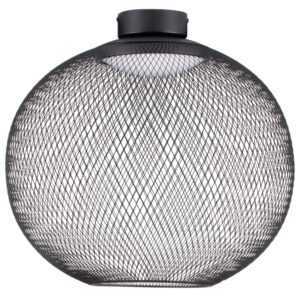Černé kovové stropní LED světlo Nova Luce Kinetic 50 cm