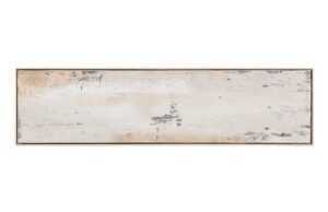 Šedý abstraktní obraz Kave Home Selnar 32 x 122 cm