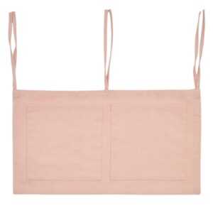 Růžový bavlněný organizér Kave Home Laily 25 x 45 cm