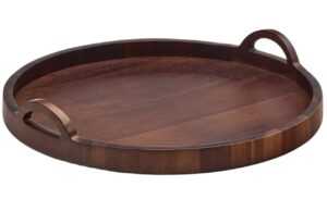 Dřevěný podnos Kave Home Zoa 50 cm