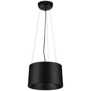 Černé kovové závěsné LED světlo Nova Luce Atil 35 cm
